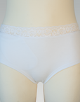White Briolette - right side pocket
