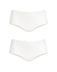 White Briolette Duo - Tasche rechts