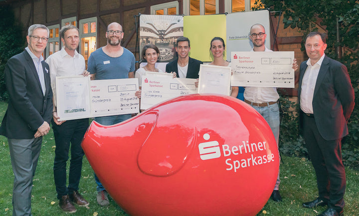Teambild Grunderpreis der Berliner Sparkasse 2018
