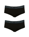Black Briolette Duo - Tasche links