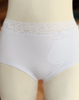 White Briolette Duo - right side pocket