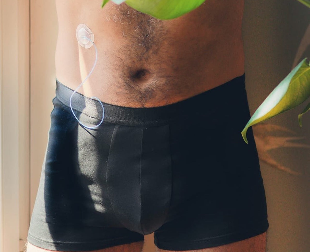 Boxer Brief mit eingenähter Pumpentasche