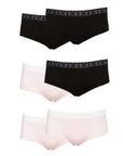 Ruby Limes insulin pump panty set in black and rose