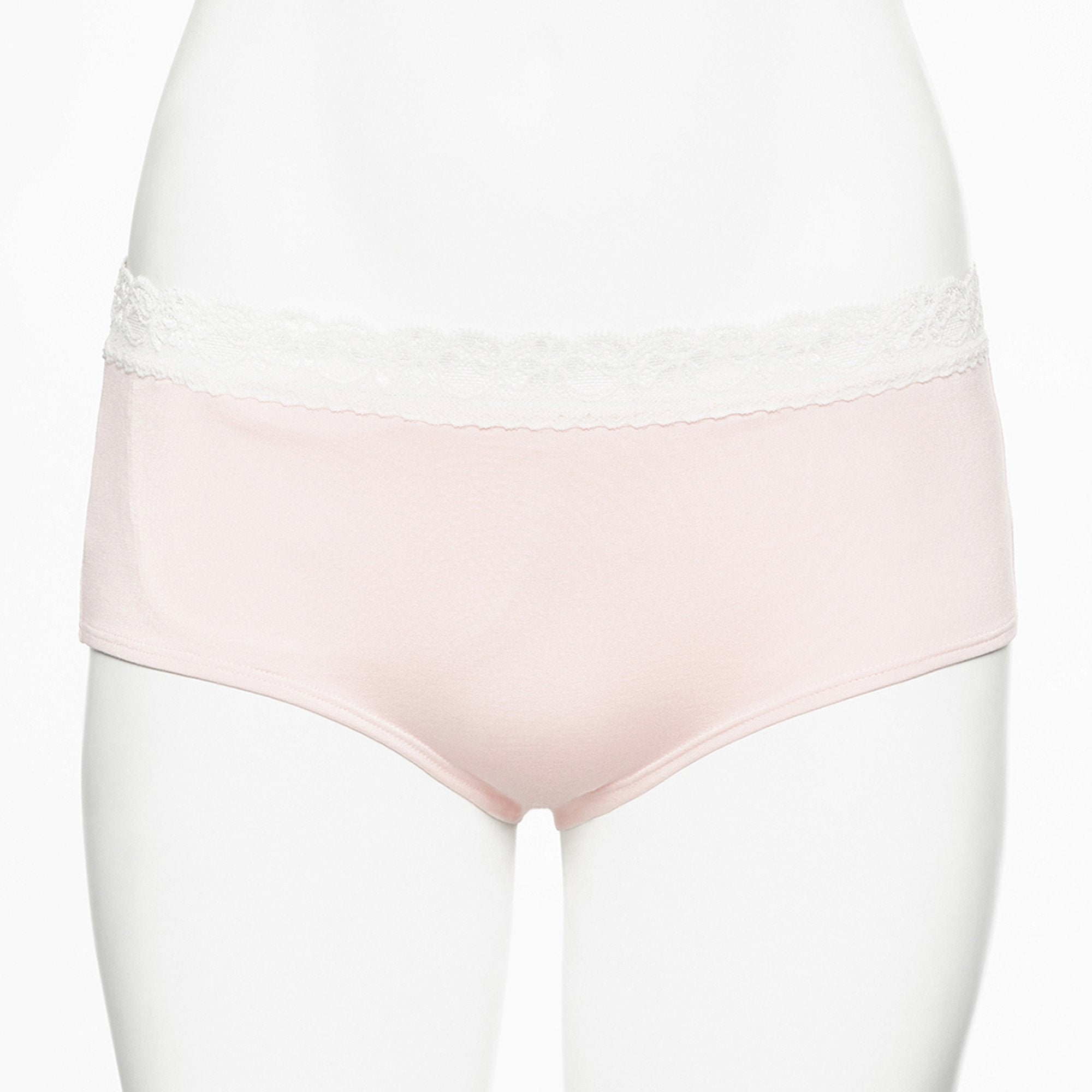 Ruby Limes insulin pump panty Rose Briolette with lace front view