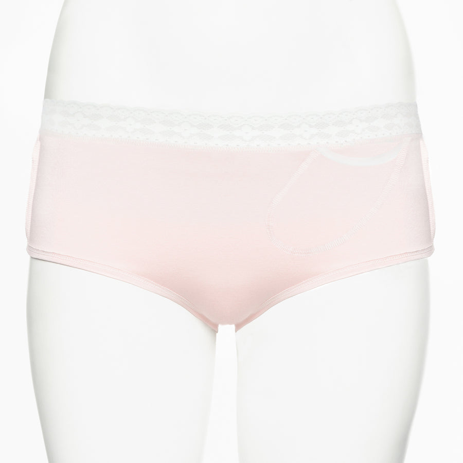 Ruby Limes insulin pump panty Rose Briolette with lace inside